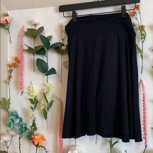 Flowy, Black, Lightweight skirt